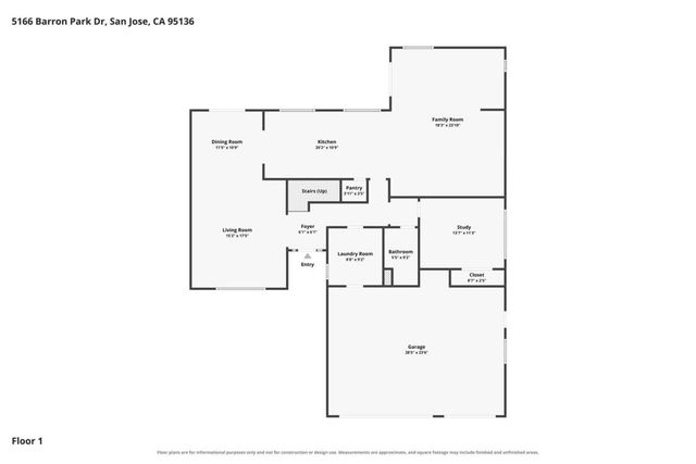 5166 Barron Park Drive, San Jose, CA 95136