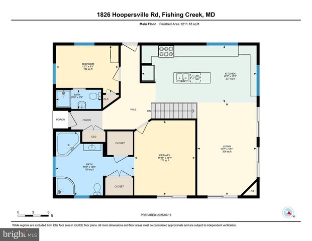 1826 HOOPERSVILLE, Fishing Creek, MD 21634