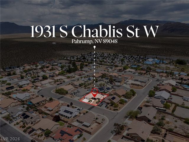 1931 South Chablis, Pahrump, NV 89048