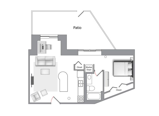 420 S CLINTON Street 110A, Chicago, IL 60607