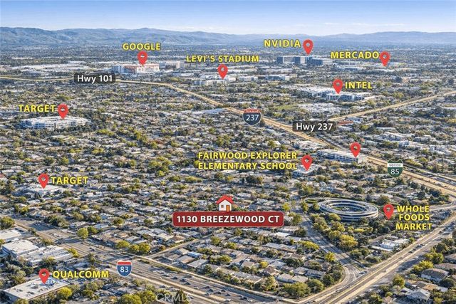1130 Breezewood Court, Sunnyvale, CA 94089