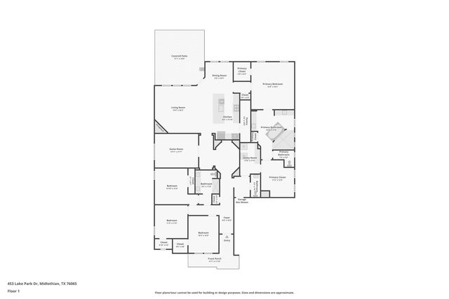 453 Lake Park Drive, Midlothian, TX 76065
