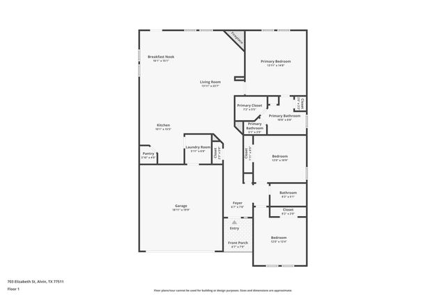 703 Elizabeth Street, Alvin, TX 77511