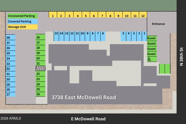 3738 E MCDOWELL Road 101, Phoenix, AZ 85008