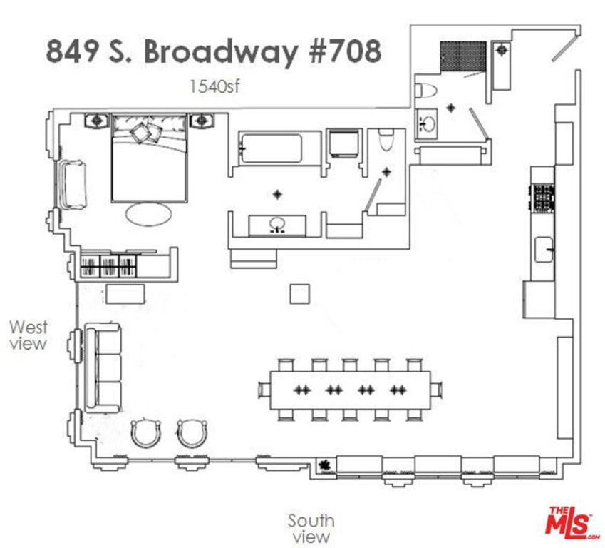 Image 25 of property listing at 849 S Broadway 708, Los Angeles, CA 90014