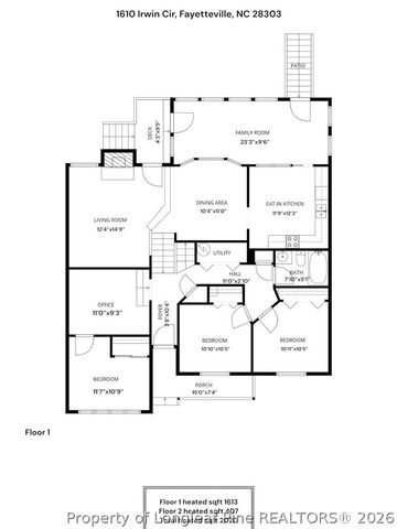 1610 Irwin Circle, Fayetteville, NC 28303