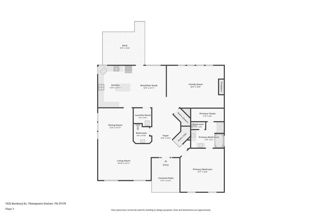 1532 Bunbury Dr, Thompsons Station, TN 37179