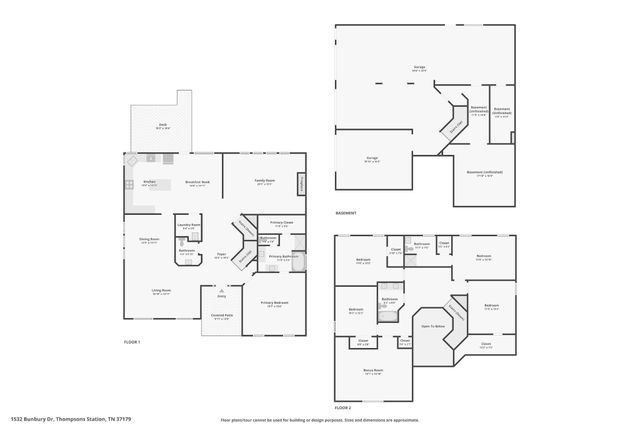 1532 Bunbury Dr, Thompsons Station, TN 37179