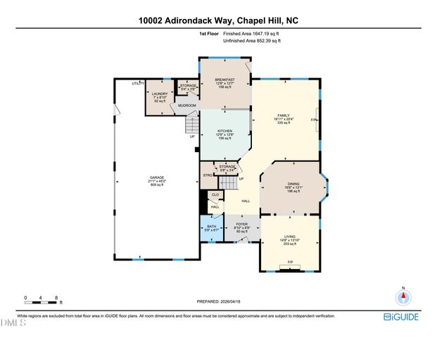 10002 Adirondack Way, Chapel Hill, NC 27517