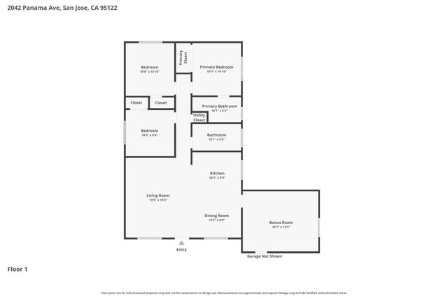 2042 Panama Avenue, San Jose, CA 95122