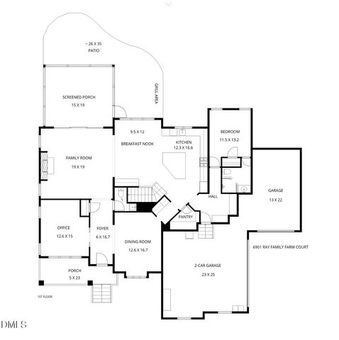 6901 Ray Family Farm Court, Raleigh, NC 27613