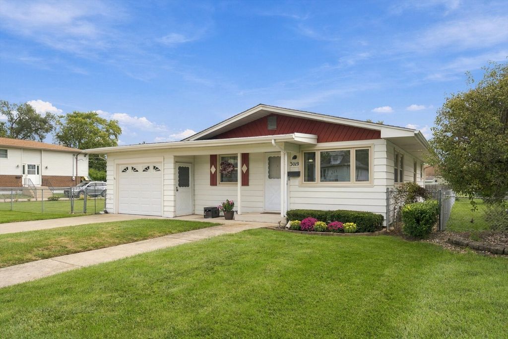 3019 Green Street, Steger, IL 60475 — exterior
