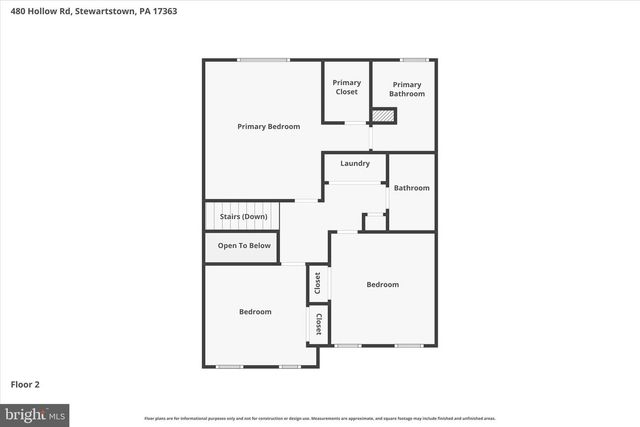 480 HOLLOW RD, Stewartstown, PA 17363