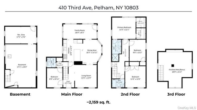 410 Third Avenue, Pelham, NY 10803