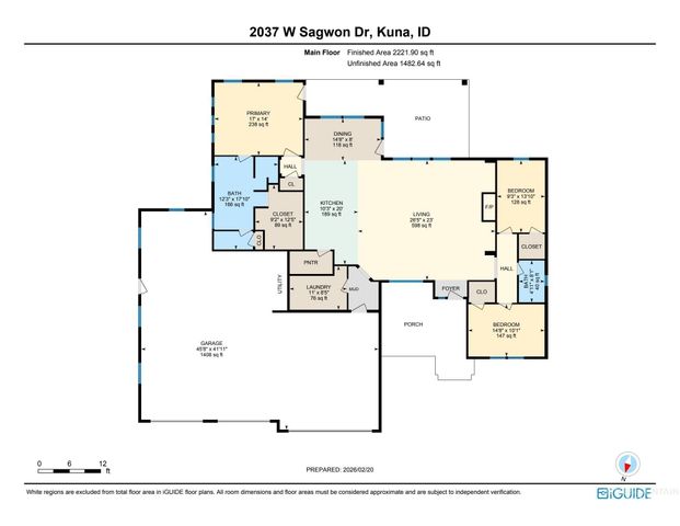 2037 W Sagwon, Kuna, ID 83634