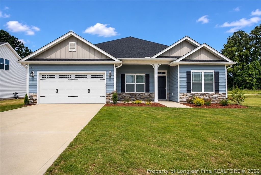22 Capeside Courts, Lillington, NC 27546 — exterior