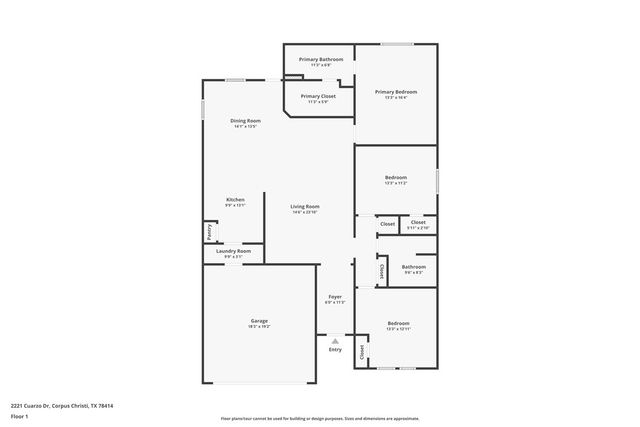 2221 Cuarzo Dr, Corpus Christi, TX 78414