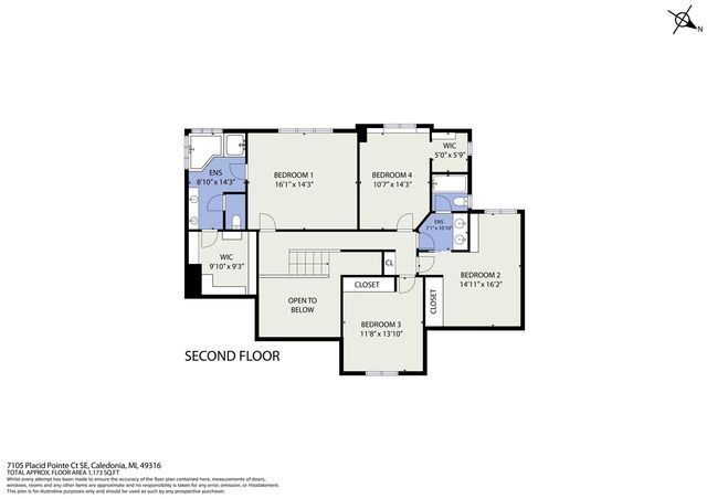7105 Placid Pointe Court, Caledonia, MI 49316