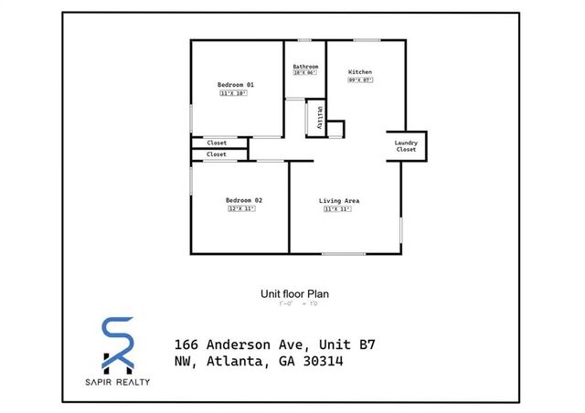 166 Anderson Avenue NW B07, Atlanta, GA 30314