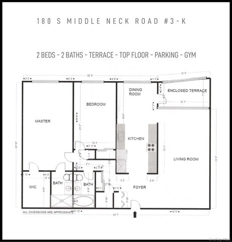 180 S MIDDLE NECK Road 3-K, Great Neck, NY 11021