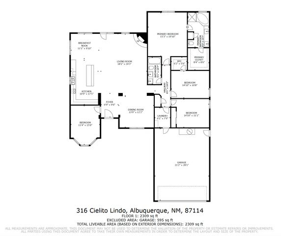 316 Cielito Lindo Place NW, Albuquerque, NM 87114