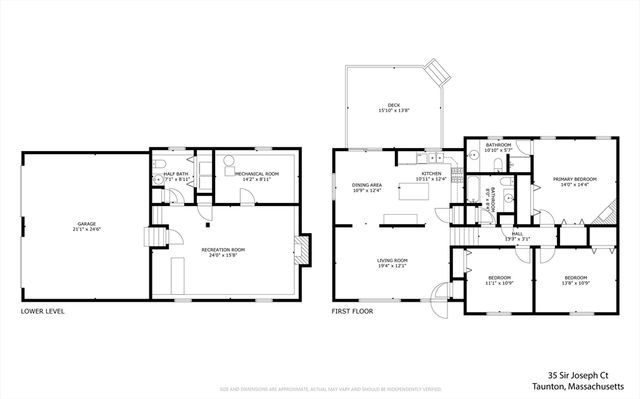 35 Sir Joseph Ct, Taunton, MA 02780