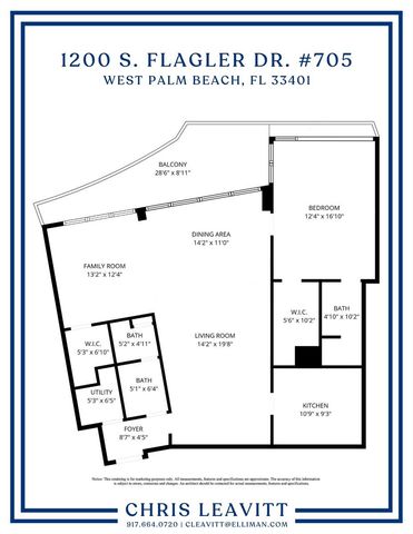 1200 S Flagler Drive 705, West Palm Beach, FL 33401