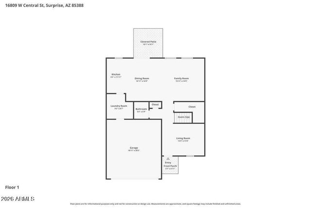 16809 W Central Street, Surprise, AZ 85388