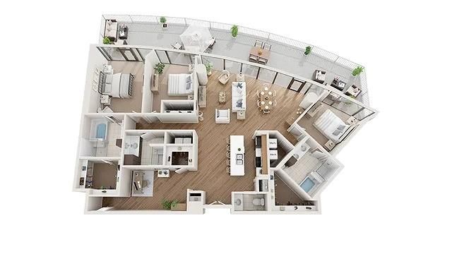 3333 Lake Street PH3, Houston, TX 77098