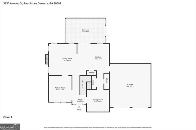 3330 Avocet Court, Peachtree Corners, GA 30092