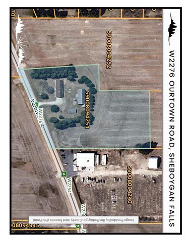 W2276 Ourtown ROAD, Sheboygan Falls, WI 53085