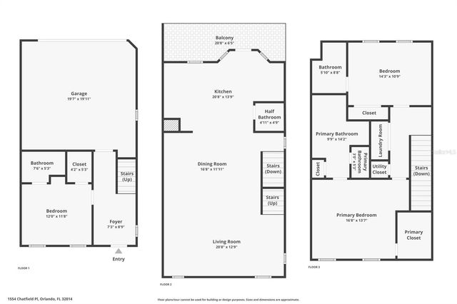 1554 CHATFIELD PLACE, Orlando, FL 32814