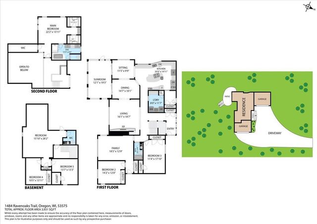 1484 Ravenoaks Trail, Oregon, WI 53575