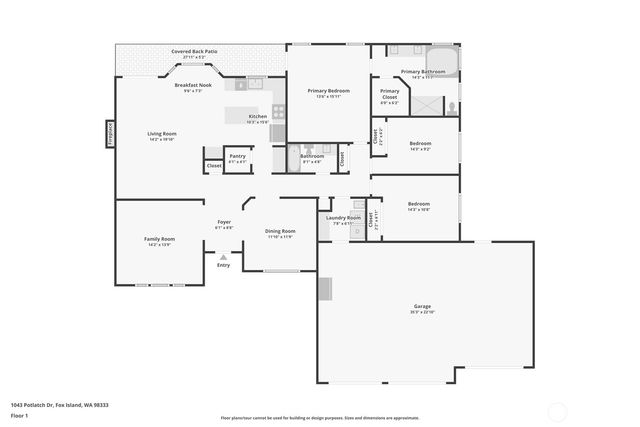 1043 Potlatch Dr, Fox Island, WA 98333