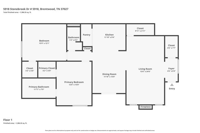 5918 Stone Brook Dr, Brentwood, TN 37027
