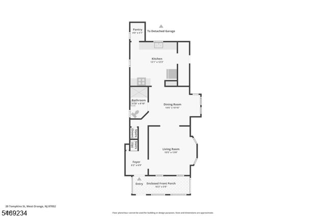20 Tompkins St, West Orange Twp., NJ 07052