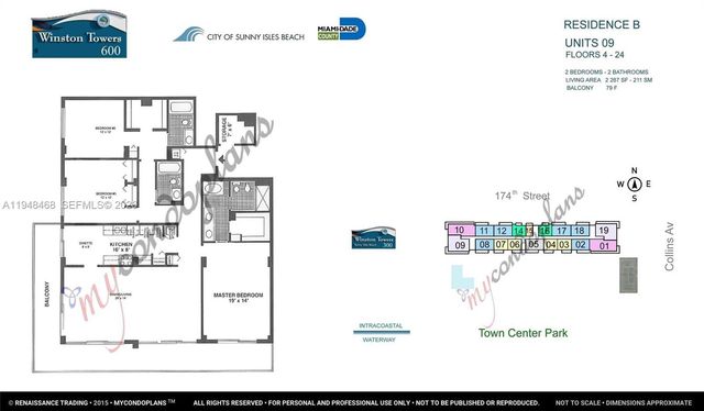 210 174th St 1909, Sunny Isles Beach, FL 33160