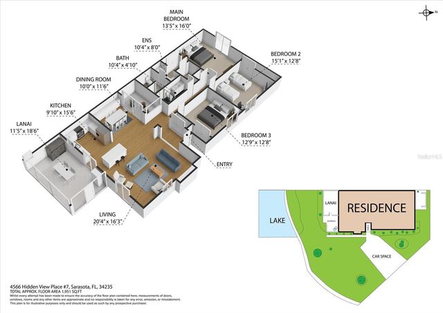 4566 HIDDEN VIEW PLACE 7, Sarasota, FL 34235