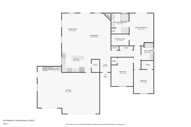 5851 Baldwin St, Valley Springs, CA 95252