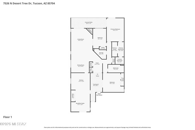 7526 N Desert Tree Drive, Tucson, AZ 85704