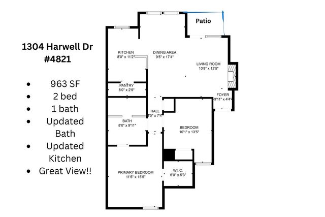 1304 Harwell Drive 4821, Arlington, TX 76011