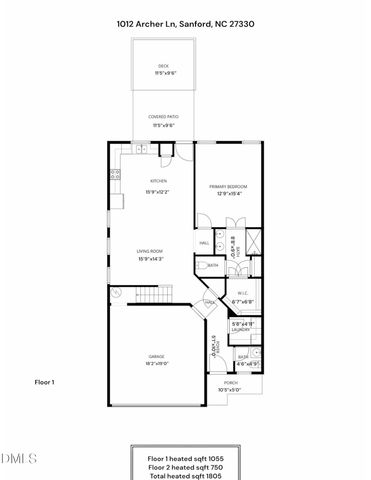 1012 Archer Lane, Sanford, NC 27330