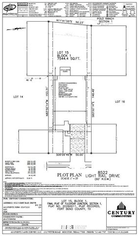 8522 Light Rail Drive, Fulshear, TX 77441