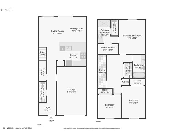 2121 Ne 118TH Pl, Vancouver, WA 98684