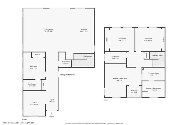 43141 Continental Drive, Fremont, CA 94538