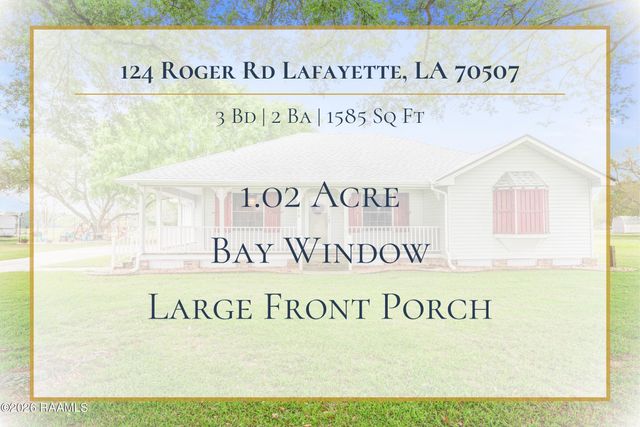 124 Roger Road, Lafayette, LA 70507