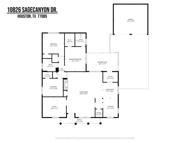 10826 Sagecanyon Drive, Houston, TX 77089