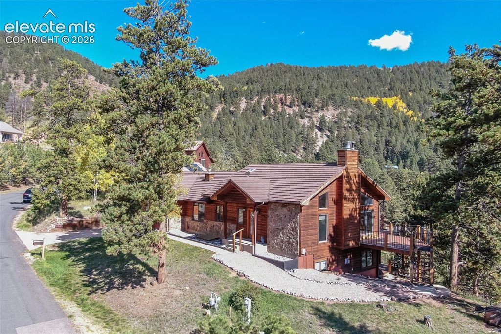 1325 Kings Crown Road, Woodland Park, CO 80863 — exterior