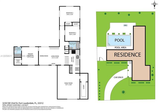3230 SW 23rd St, Fort Lauderdale, FL 33312