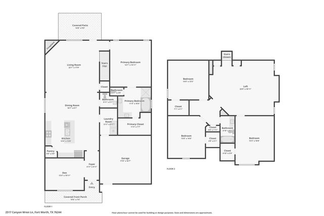 2517 Canyon Wren Lane, Fort Worth, TX 76244